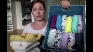 Super Simplified Cloth Diaper Stash: 100% FLATS, Baby!