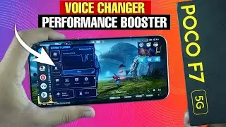 Gaming Features 🔥 Poco F7 5G ⚡ Performance Booster | Voice Changer || 