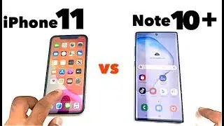 iPhone 11 vs Note 10+ | Speed Test & Size Comparison