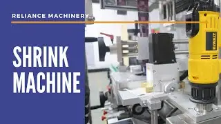 60 ML tincture glass dropper bottle shrink machine for CBD industry | Reliance Machinery