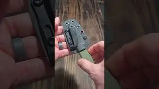 Kizer Drop Bear fixed blade #edc #fixedblade #camping #survival #knifereview #sharp #outdoors