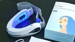 Facial V-Line Massager / Электрический V-образный лифтинг- массажер для лица