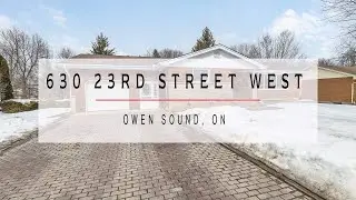 FOR SALE -  630 23rd Street West, Owen Sound