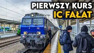Pierwszy kurs pociągu IC FAŁAT + por&oacute;wnanie z IC ŚLĄZAK - Nowy Rozkład Jazdy pociąg&oacute;w PKP 2024/25