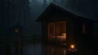 Soothing Heavy Rain on Metal Roof for Better Sleep 3
