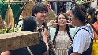 Behind scenes of A Werewolf boy set with Angela muji | #werewolfboy 