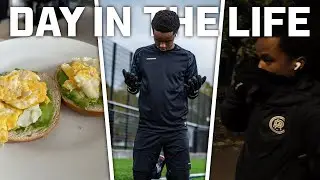 DAY IN THE LIFE OF A 18 YEAR OLD GOALKEEPER | TRAINING EDITION