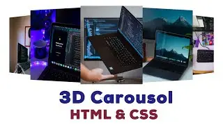 Awesome 3D Slider/Carousel Using HTML CSS | Responsive