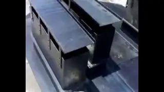 chimney tray structure in some distillation columns