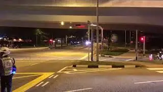 Donald Trump motorcade in Singapore #trumpkimsummit