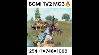 🔥BGMI 1v2 Clutch - Insane Outplay!🔥