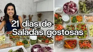 21 dias de saladas gostosas | Saladas simples e diferentes para 2026