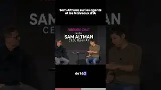 Les agents autonomes par Sam Altman