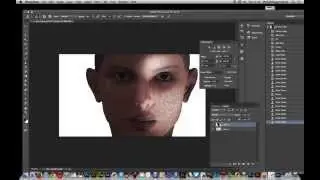 Photoshop CC  -- How to Add noise via brush strokes tutorial