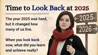 What Have You Achieved in 2025? | A Year of Growth & Challenges (B1 English) | Graded Reader Level 3