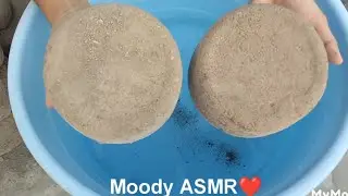 Super Soft Gritty pure Dirt Shapes Crumbling in Water 💦