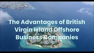 Offshore Business Companies : The Advantages of British Virgin Island Offshore Business Companies
