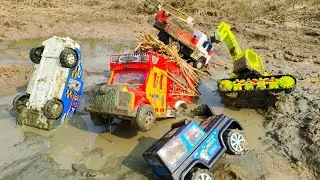 कादो किचड़ वाला Gadi / Jcb Wala Cartoon / Dumper Gadi Ka Video / Kids Toy Video / Nayak Toys