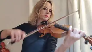 Trinity violin exam grade 6 Leclair Sonata op. 1 No. 10 Allegro slow practice tempo  88bpm quavers