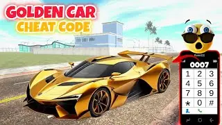 ✨️GOLDEN CAR 🔥CHEAT CODE in Indian Bikes Driving 3D || 🔥Secret Code in IBD3D