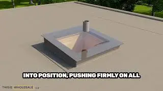 How to Install a Glass Flat Roof Lantern like a Pro #roof #roofing #glassroof #skylight