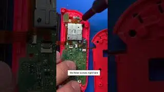 Fixing the L1 Button on a Nintendo Switch #shorts #videogames #nintendo #nintendoswitch #gaming