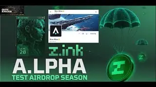 (Star Atlas) : Алфа тест за аирдроп на токени z.ink влез само со код (детали)..🎮🔫👽🛸🪐2025...🦎