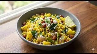 Easy Poha recipe Indian Breakfast in 10 Minutes