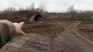 &lrm;Air Base For Museum .27-12-2019. Первые работы по уборке территории базы 2.