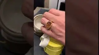 Bague Pomellato &laquo; Goccia &raquo; en or jaune et citrine 🤩 ✨ ✨