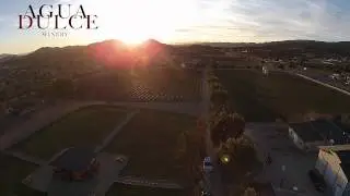 Drone captures Agua Dulce Winery at sunset &ndash; AWEsome