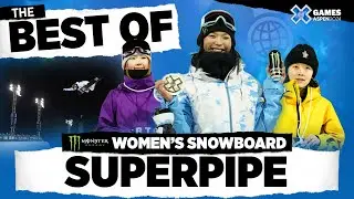 BEST OF Monster Energy Women&rsquo;s Snowboard SuperPipe | X Games Aspen 2024
