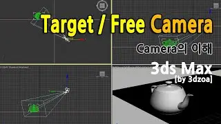 Target 및 Free Camera에 대하여(3ds Max)