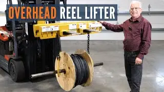 Overhead Reel Lifter | Material Handling Minute