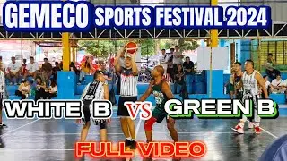 WHITE B 🆚 GREEN B  |GEMECO SPORTS FESTIVAL |Basketball, volleyball,chess,Dart, Badminton,T-Tennis