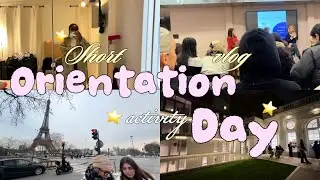 Fashion student diary 1✨| Paris🇫🇷 | Orientation day | Istituto Marangoni | 