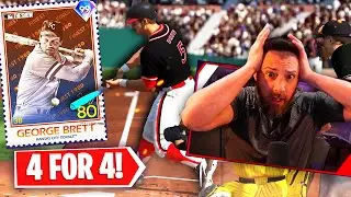 GEORGE BRETT ABSOLUTELY CRUSHES MLB THE SHOW!