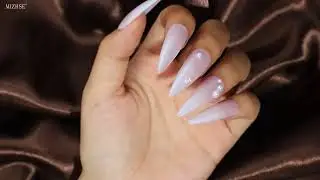 Imtiti Jelly UV Nail Polish, 15ML Sage Green Transparent UV Gel Nail Polish Soak Off UV Led Jelly Ge