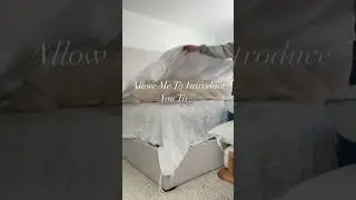 Bedding, duvet cover, duvet insert, linen bedding, fluffy bedding