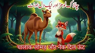 Clever Fox and the Kind Camel Moral Story for Kids|بچوں کی اخلاقی کہانی|चालाक लोमड़ और नेक दिल ऊंट