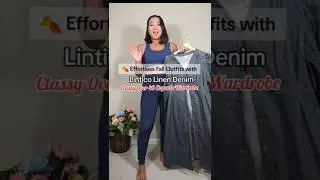 Linen Denim Just Got an Upgrade! Lintico Try-On 👗👖 #midsizestyle #ootd #styleover40