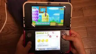 スーパーマリオ2　3ＤＳゲーム　1-1クリア（6才）