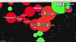 AGARIO TEAM MODE TURNAROUND #11? || GREAT TEAMPLAYS WITH LUSH, PYROX, AND SQUAD!!