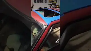 S10 Sunroof Install. #chevrolet #custom #s10 #gmc #vintage #truck #minitruck #lowered #automobile