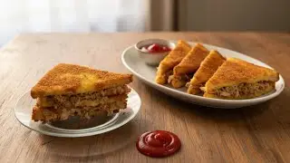 Ramzan Special Crispy Chicken Bread Pocket | Quick Iftar Snack Recipe | Easy & Tasty