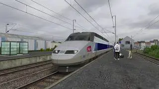 Open Rails: TGV Réseau à Morlaix