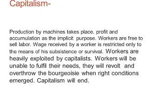 MARXIAN THEORY OF ECONOMIC DEVELOPMENT   Part 2