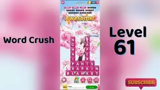 Word Crush Level 61 Answers | Fun Puzzle Game | Solution Guruji