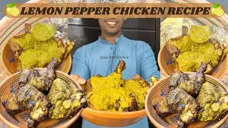 LEMON PEPPER CHICKEN RECIPE | NEW STYLE 5 STAR HOTEL RECIPE