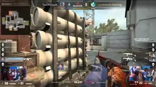 CS:GO - Hiko Insane 1 vs 4 Clutch vs LG @ MLG Major Columbus 2016